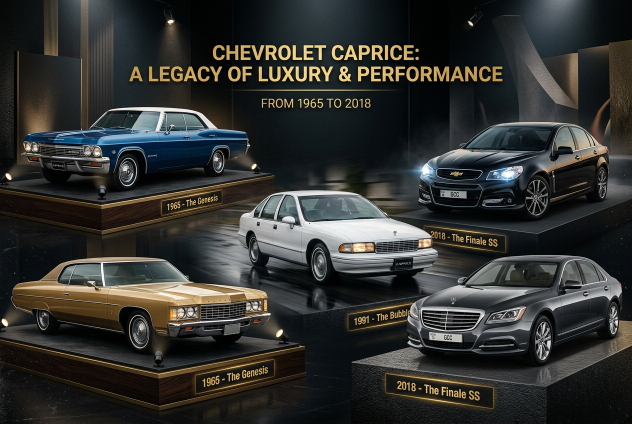 Chevrolet Caprice Evolution Collage